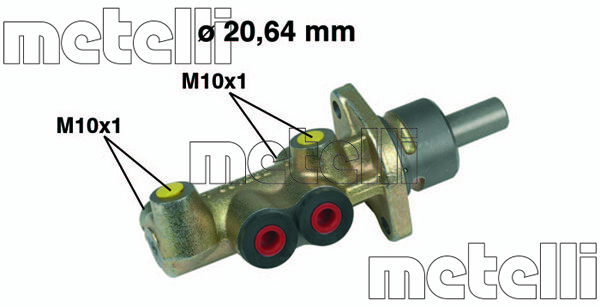 METELLI Galvenais bremžu cilindrs 05-0221