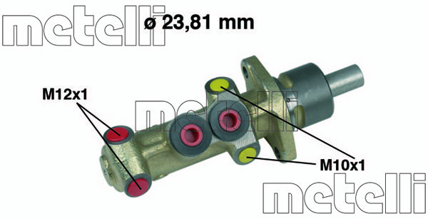 METELLI Galvenais bremžu cilindrs 05-0223