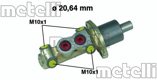 METELLI Galvenais bremžu cilindrs 05-0226
