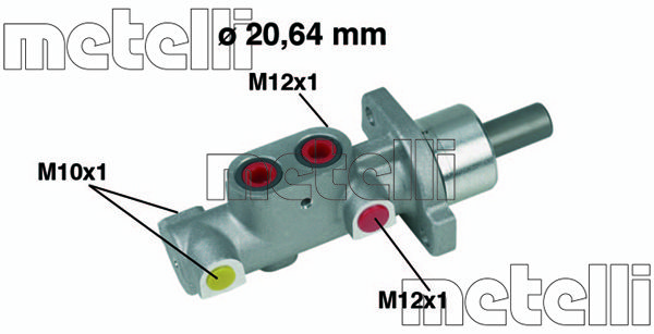 METELLI Galvenais bremžu cilindrs 05-0296