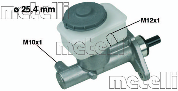 METELLI Главный тормозной цилиндр 05-0321