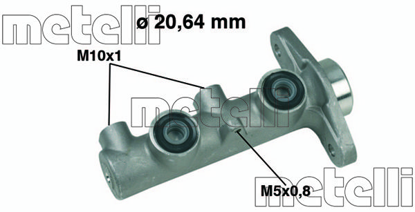 METELLI Главный тормозной цилиндр 05-0328