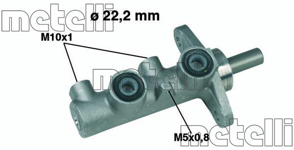 METELLI Galvenais bremžu cilindrs 05-0333