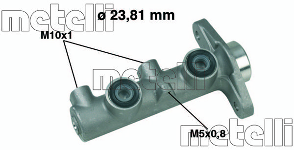 METELLI Galvenais bremžu cilindrs 05-0334