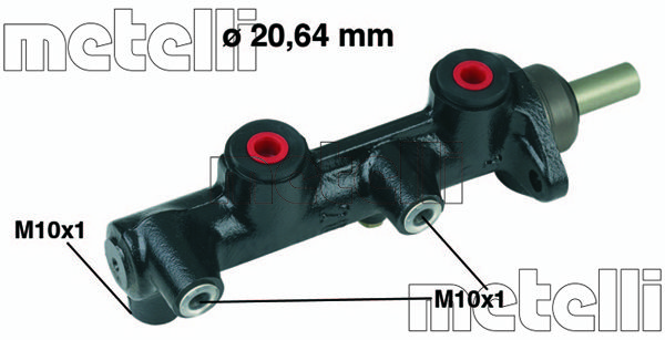 METELLI Galvenais bremžu cilindrs 05-0401