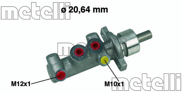 METELLI Galvenais bremžu cilindrs 05-0416