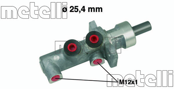 METELLI Galvenais bremžu cilindrs 05-0558