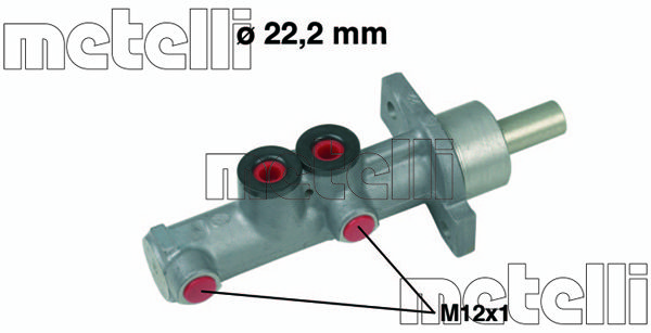 METELLI Galvenais bremžu cilindrs 05-0597