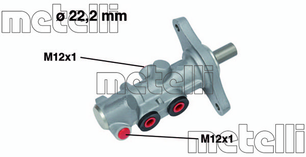 METELLI Galvenais bremžu cilindrs 05-0614