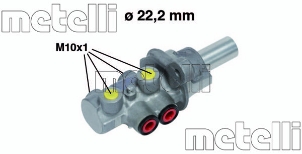 METELLI Galvenais bremžu cilindrs 05-0676