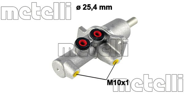 METELLI Главный тормозной цилиндр 05-0771