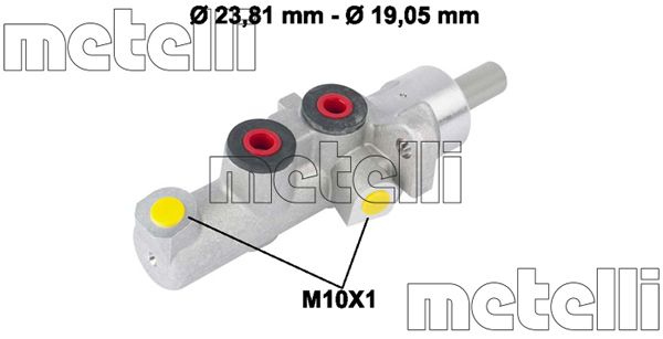 METELLI Galvenais bremžu cilindrs 05-0773