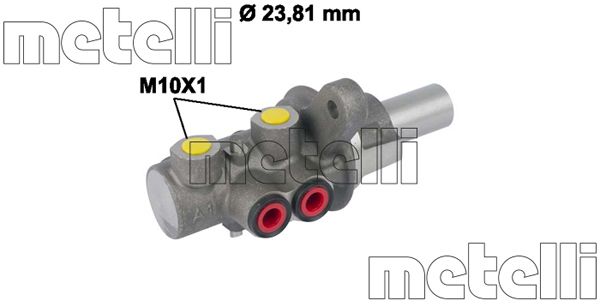 METELLI Главный тормозной цилиндр 05-0780