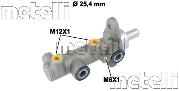 METELLI Galvenais bremžu cilindrs 05-0818