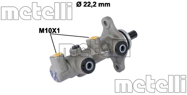 METELLI Galvenais bremžu cilindrs 05-0820