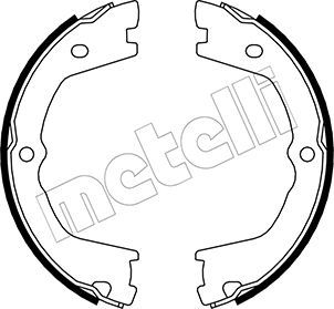 METELLI Bremžu loku kompl., Stāvbremze 53-0086