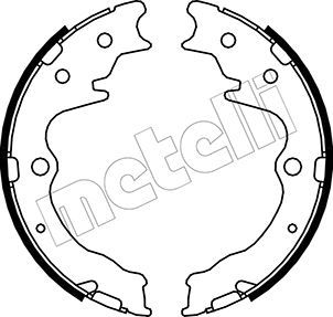 METELLI Комплект тормозных колодок, стояночная тормозная с 53-0228