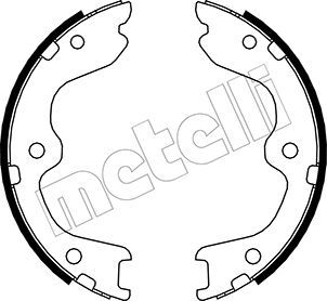 METELLI Комплект тормозных колодок, стояночная тормозная с 53-0294