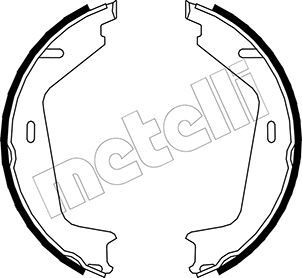 METELLI Комплект тормозных колодок, стояночная тормозная с 53-0479