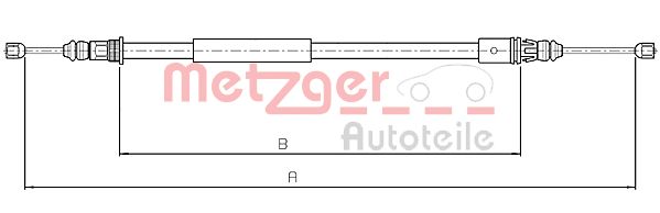 METZGER Trose, Stāvbremžu sistēma 10.4713