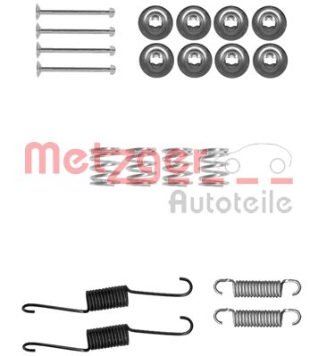 METZGER Комплектующие, тормозная колодка 105-0031