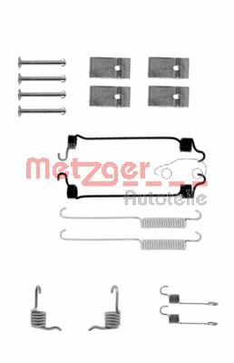 METZGER Комплектующие, тормозная колодка 105-0677