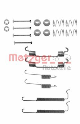 METZGER Комплектующие, тормозная колодка 105-0710