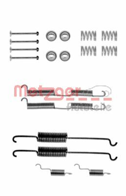 METZGER Комплектующие, тормозная колодка 105-0727