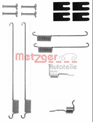 METZGER Комплектующие, тормозная колодка 105-0829