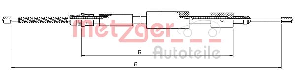 METZGER Trose, Stāvbremžu sistēma 10.6027