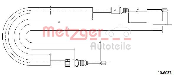 METZGER Trose, Stāvbremžu sistēma 10.6037