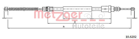 METZGER Trose, Stāvbremžu sistēma 10.6202