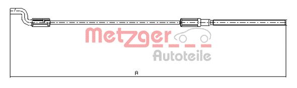 METZGER Trose, Stāvbremžu sistēma 10.7621
