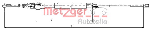 METZGER Trose, Stāvbremžu sistēma 10.7625