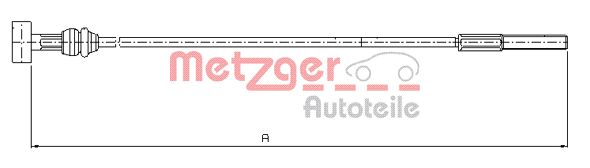 METZGER Trose, Stāvbremžu sistēma 10.8226