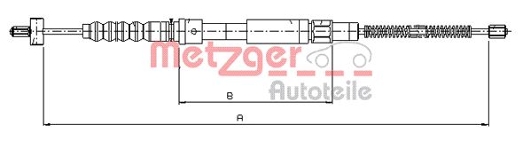METZGER Trose, Stāvbremžu sistēma 10.8231