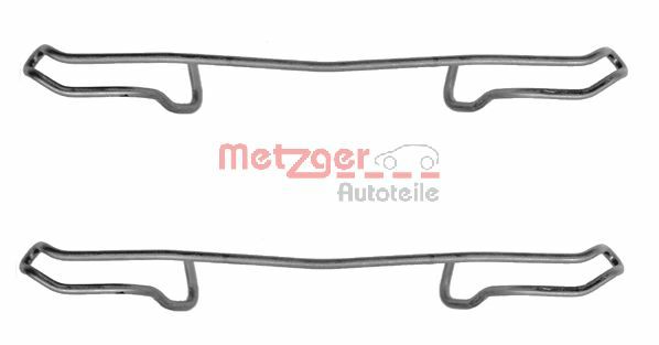 METZGER Комплектующие, колодки дискового тормоза 109-1100