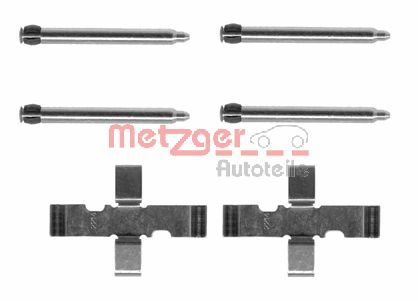 METZGER Комплектующие, колодки дискового тормоза 109-1101