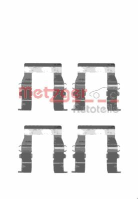 METZGER Комплектующие, колодки дискового тормоза 109-1194