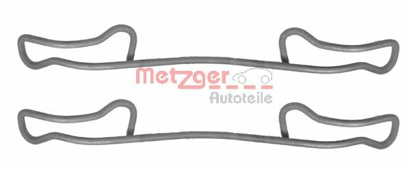 METZGER Комплектующие, колодки дискового тормоза 109-1200
