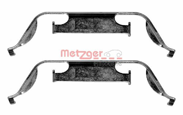 METZGER Комплектующие, колодки дискового тормоза 109-1222