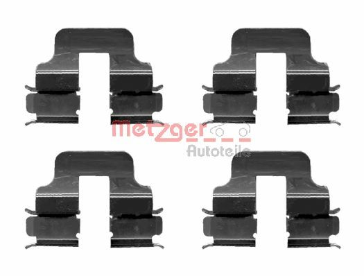 METZGER Комплектующие, колодки дискового тормоза 109-1247