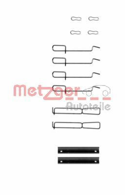 METZGER Комплектующие, колодки дискового тормоза 109-1265