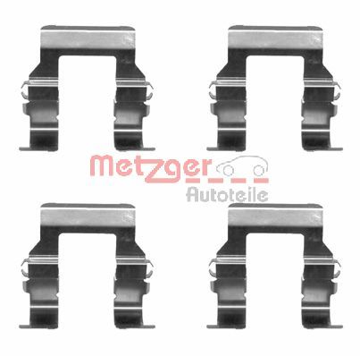 METZGER Комплектующие, колодки дискового тормоза 109-1279