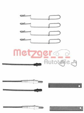 METZGER Комплектующие, колодки дискового тормоза 109-1280X