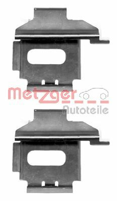 METZGER Комплектующие, колодки дискового тормоза 109-1283