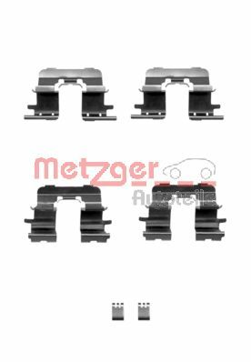 METZGER Комплектующие, колодки дискового тормоза 109-1290