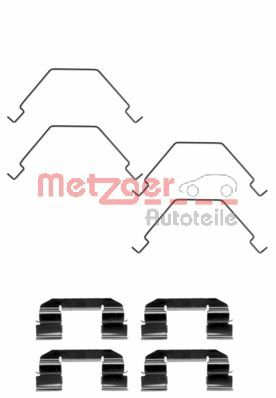 METZGER Комплектующие, колодки дискового тормоза 109-1292