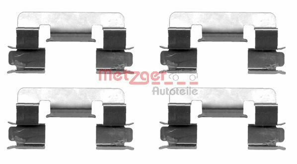 METZGER Комплектующие, колодки дискового тормоза 109-1293