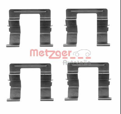 METZGER Комплектующие, колодки дискового тормоза 109-1605